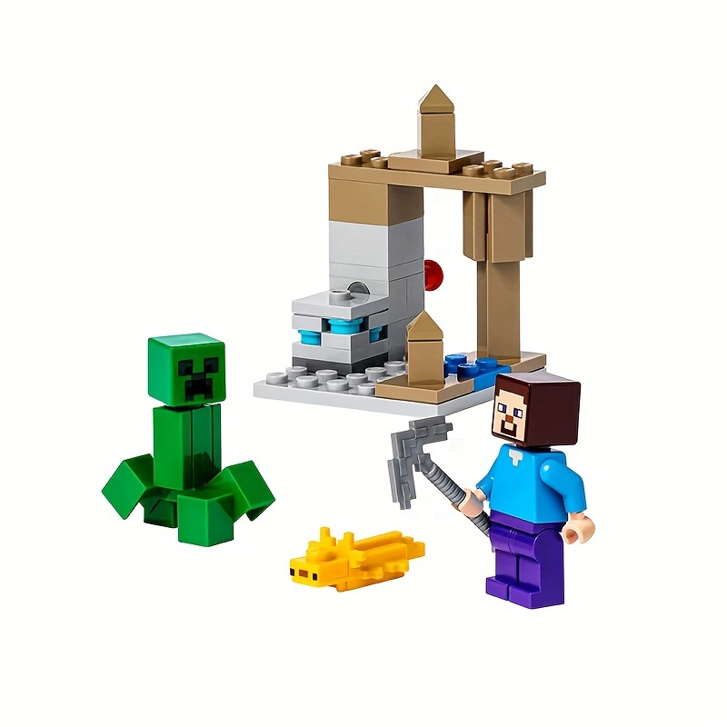 LEGO Minecraft 30647 The Dripstone Caverns - Steve & Creeper Adventure Set, 30+ Building Blocks, Durable Polyethylene Toy for Ages 6+, Mixed Colors, Perfect for Holidays & Gifts, Holiday Gift Item | Adventurous Theme | Durable Polyethylene