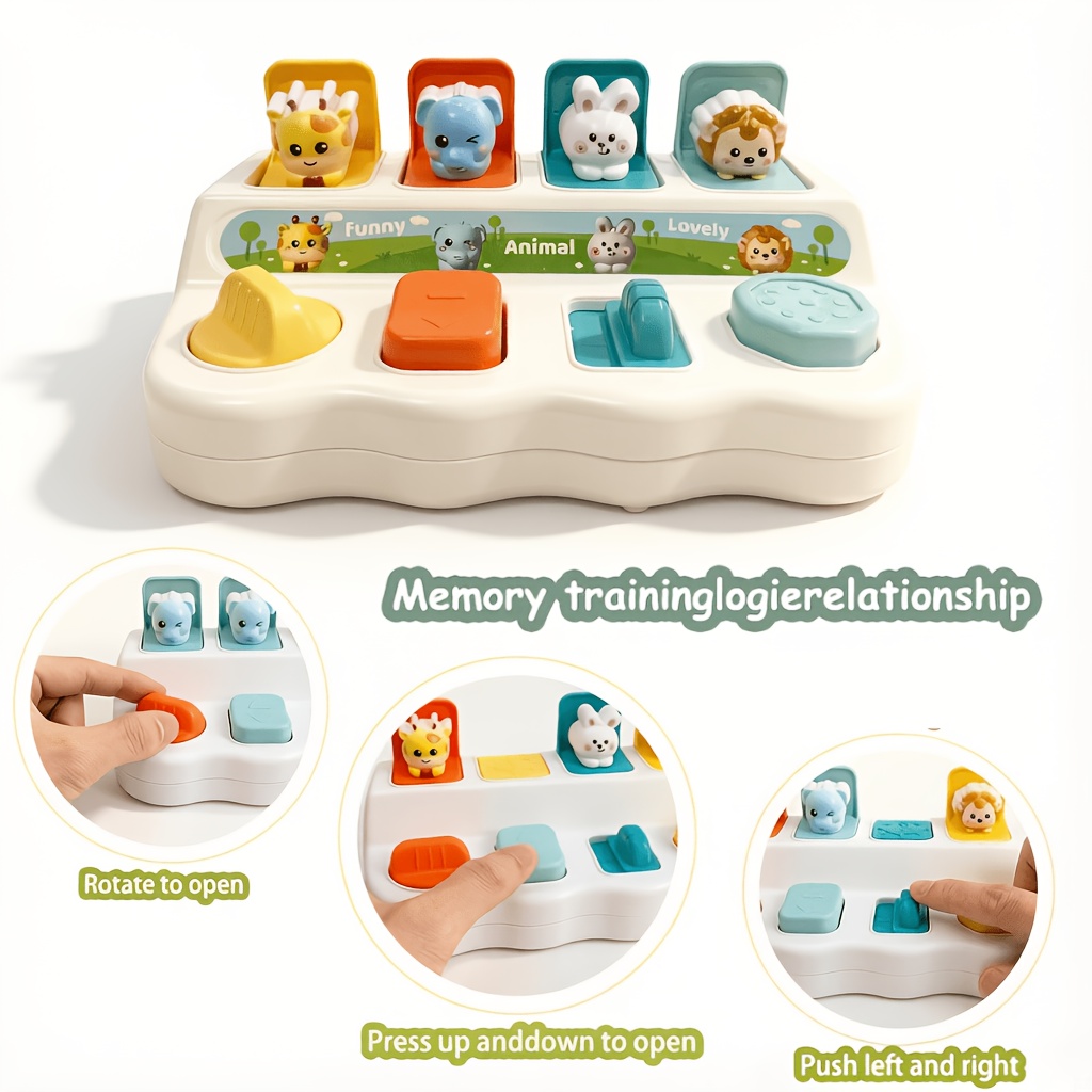 Cute Interactive Animals Hide and Seek Toy