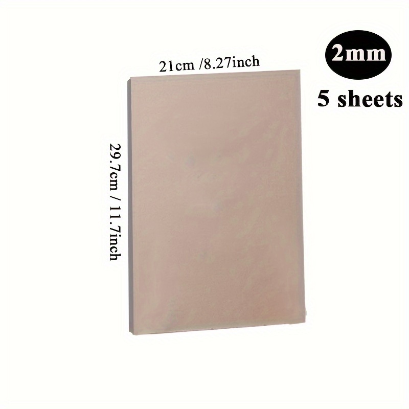 TEMU A4 5sheets 1mm 1.5mm 2mm 3mm Thicken Grey Hard Cardboard For Pattern Diy Handmade Painting Packing Album Cover 8.3inch X 11.7inch