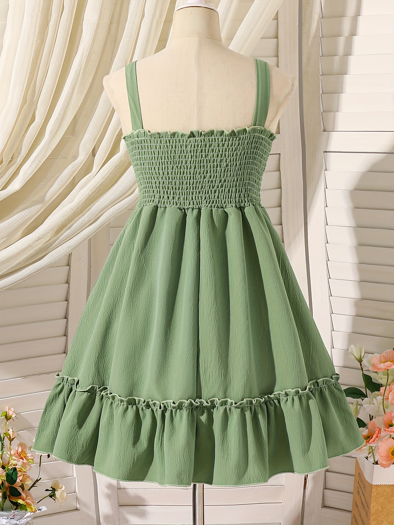 green color dress design Buy Green Dress Pakistani in Traditional Frock Trouser Style LARGE main image 0