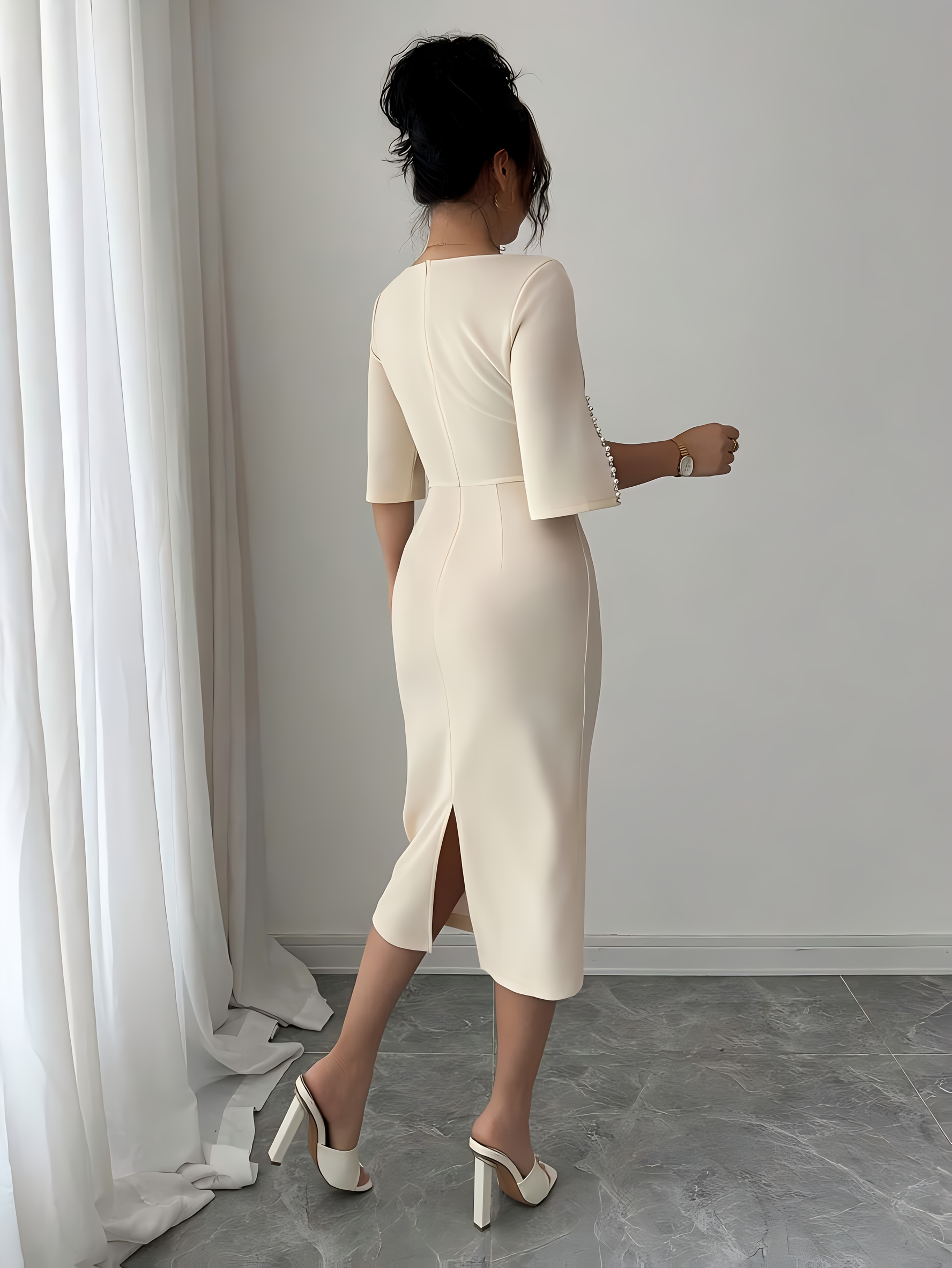 womens elegant formal casual dresses fit bodycon party - Temu Mauritius