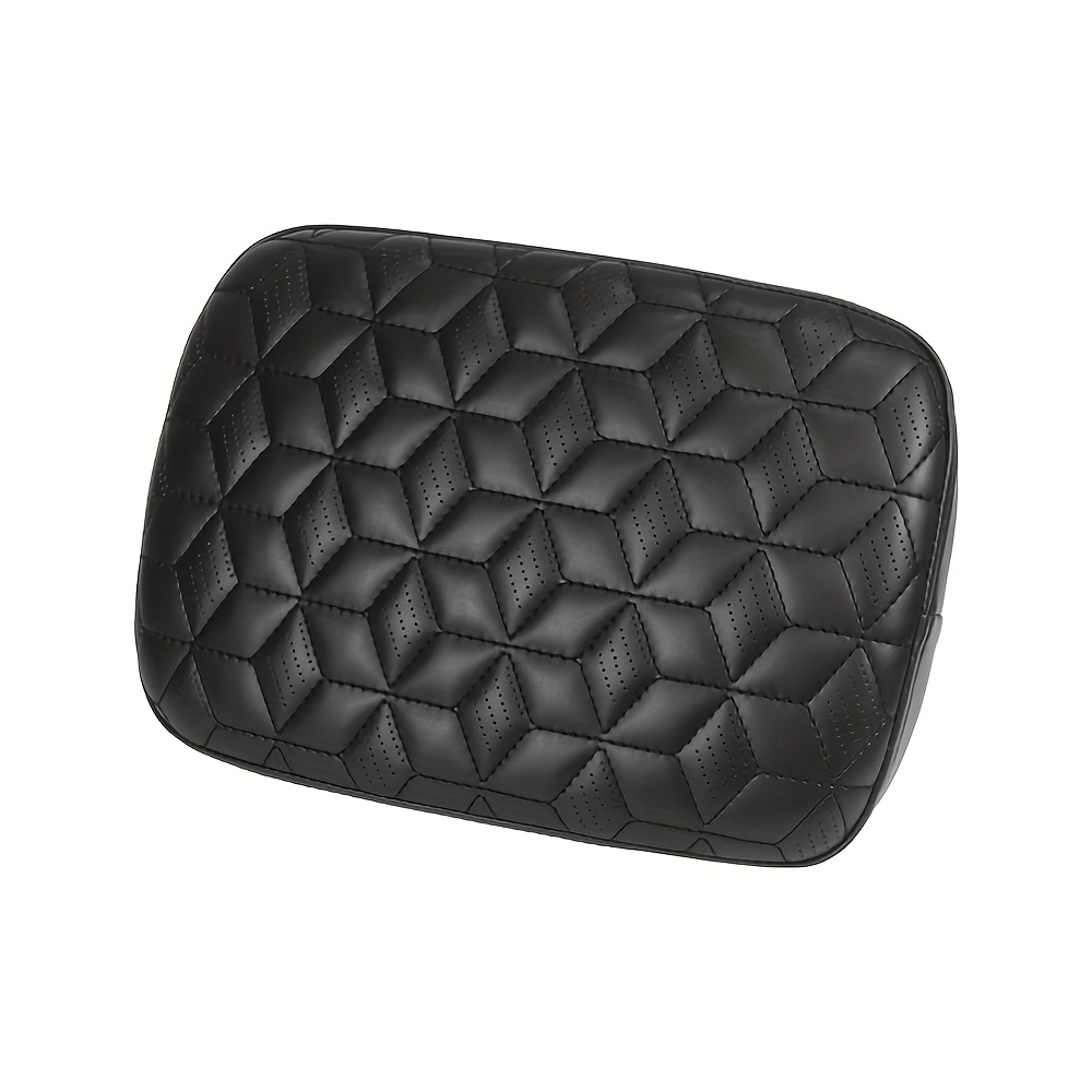 TEMU Universal Motorcycle Rear Passenger Cushion 8 Suction Cups Pad Seat For Touring Cafe Racer Old School