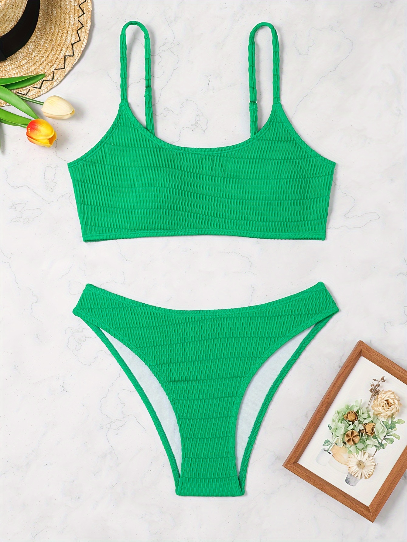 green swimsuits for women