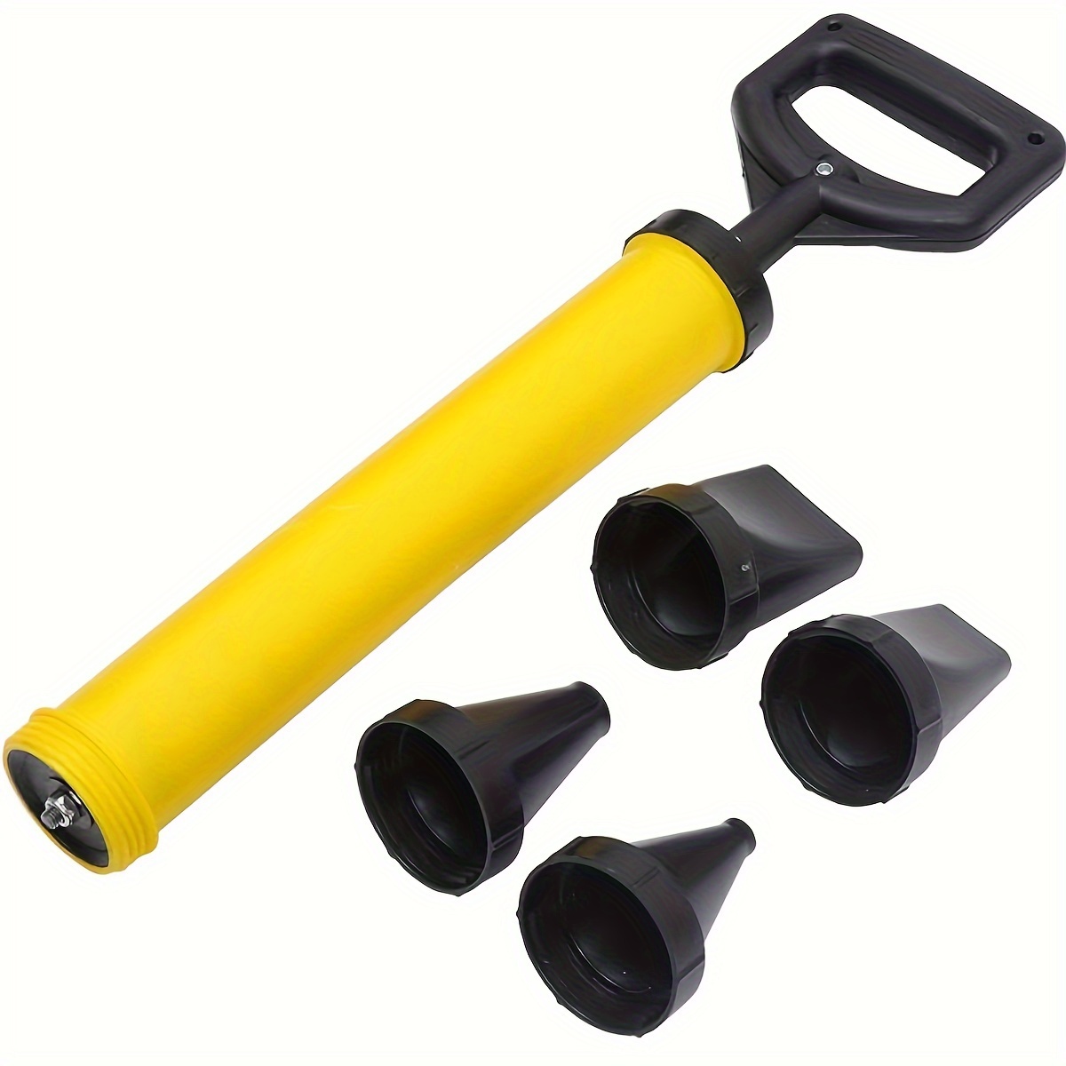 TEMU Mortar Pointing Grouting Gun Sprayer Applicator Tool For Cement Lime 4 Nozzles, For Lime Cement Construction Tools