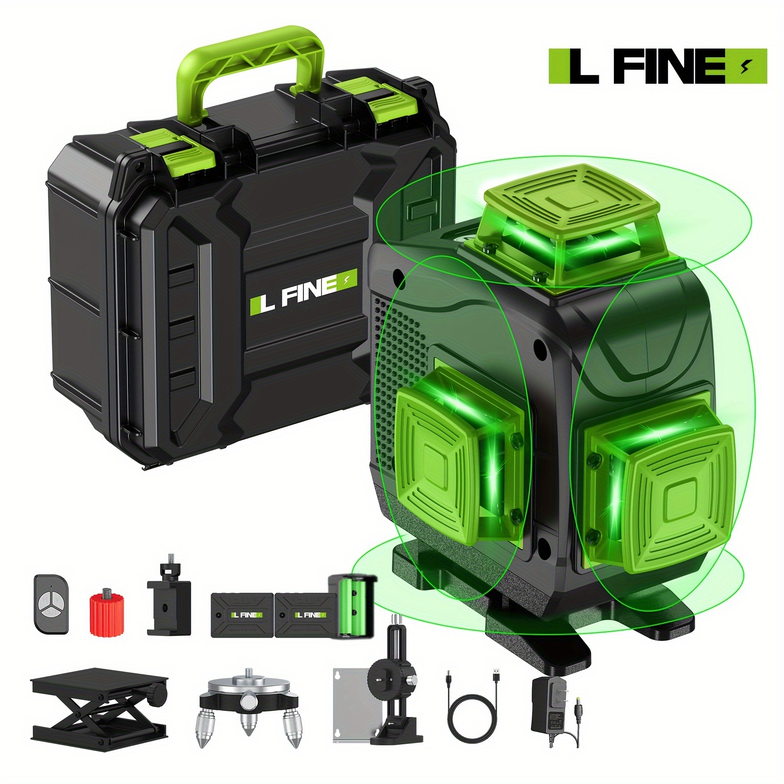 

16-line Laser Level Instrument - High Precision For Accurate Measuring