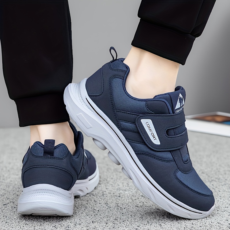 Men's Lightweight Breathable Sneakers Compatible for Jogging, Hiking & Training - All-Terrain Low-Top Sneakers with MD Sole, All-Season Outdoor/Urban Wear, Comfortable Round Toe & Closure (Multi-)