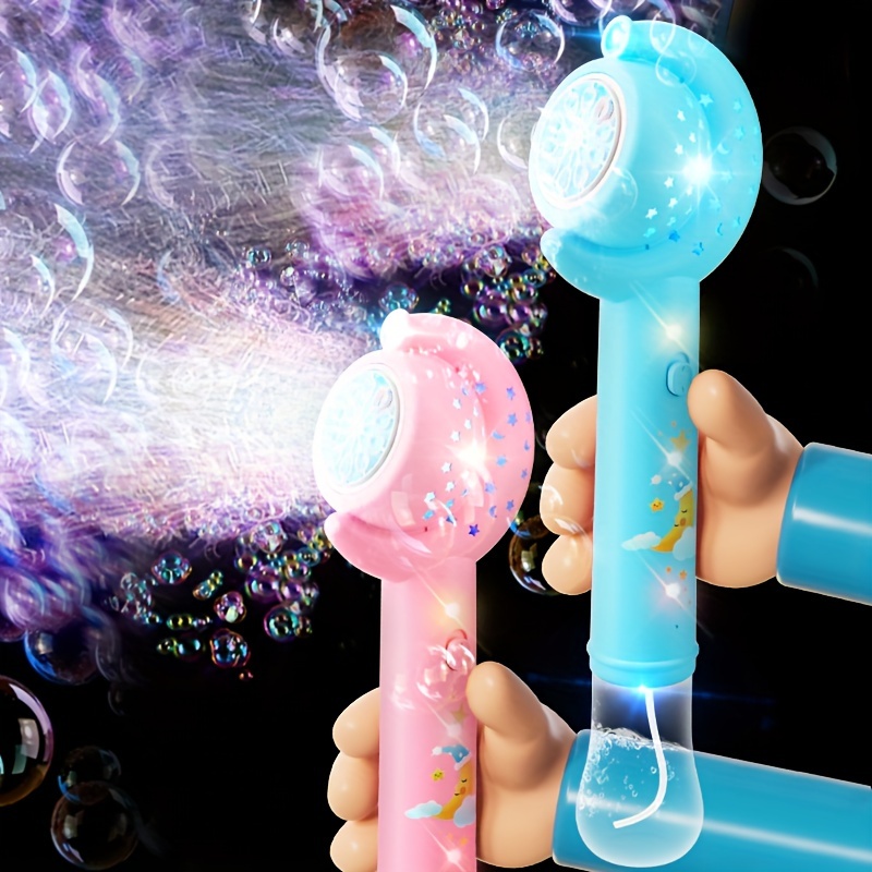 

Moon Stick With Light Bubble Machine Handheld/wedding Games/party Games/outdoor Toys (without Bubble Water Without Battery)