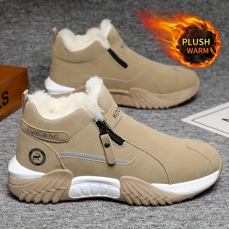 Insulated Fleece-Lined Snow Boots