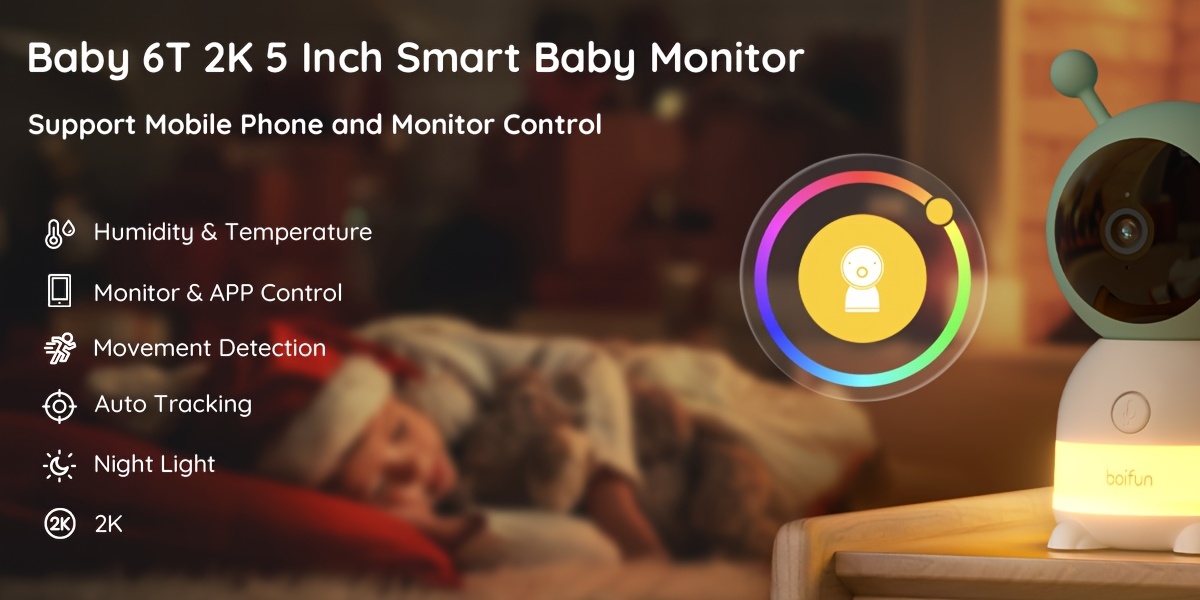 Video baby monitor detail