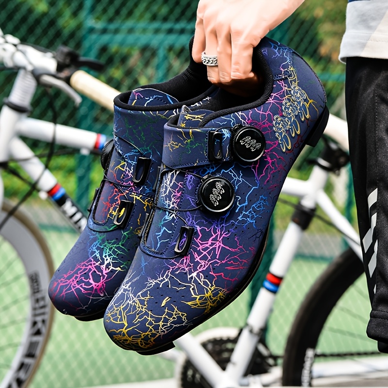 TEMU Sneakers, Unisex Cycling Shoes For Indoor And Mountain Biking, Designed For Men And Women, Compatible With Cleats And Outdoor Pedals