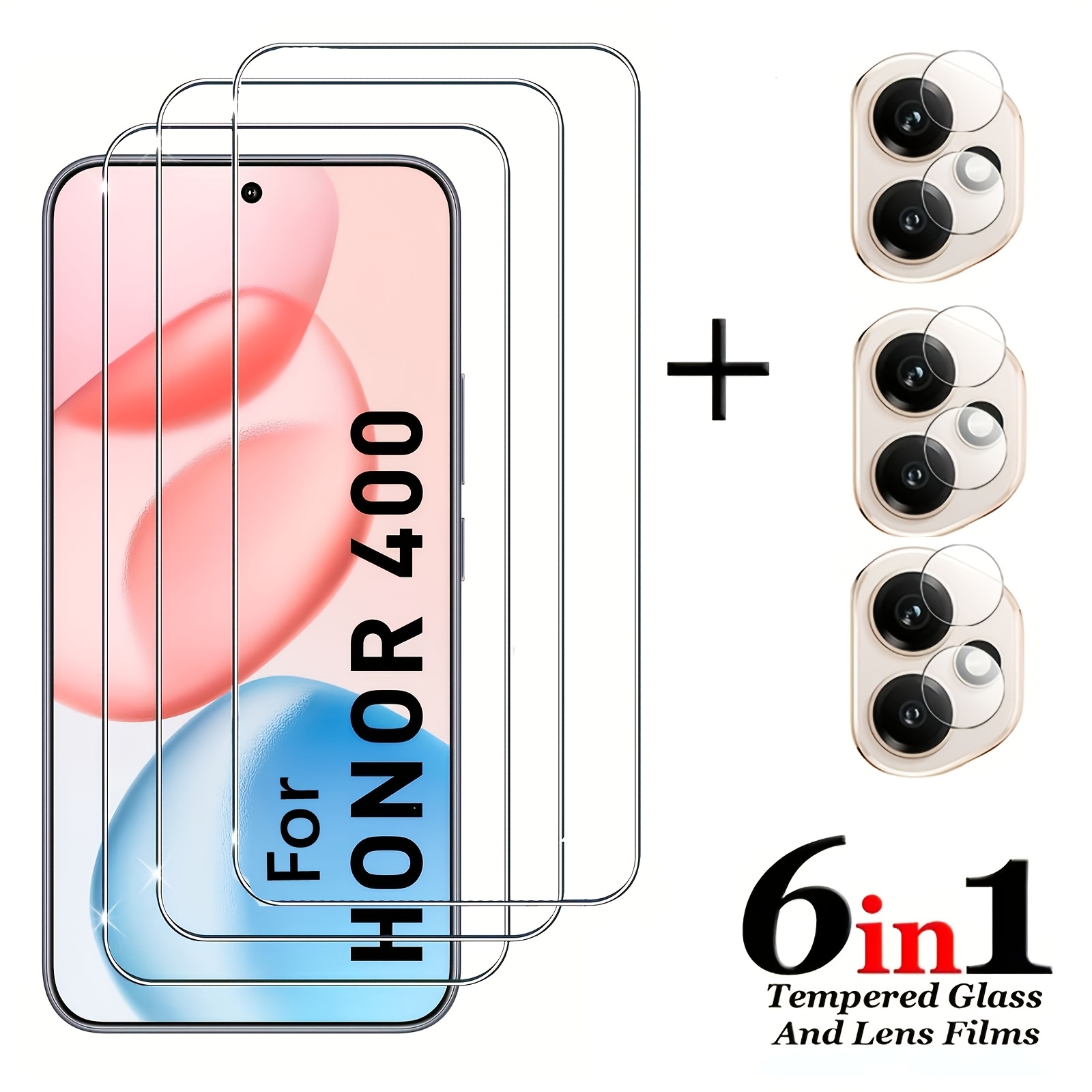 TEMU 400 5g Glue Protector 400 Tempered Glass 400 Lens Film, Mobile Phone Protection, Phone Screen Protector, Glossy End, Edge To Edge Coverage,