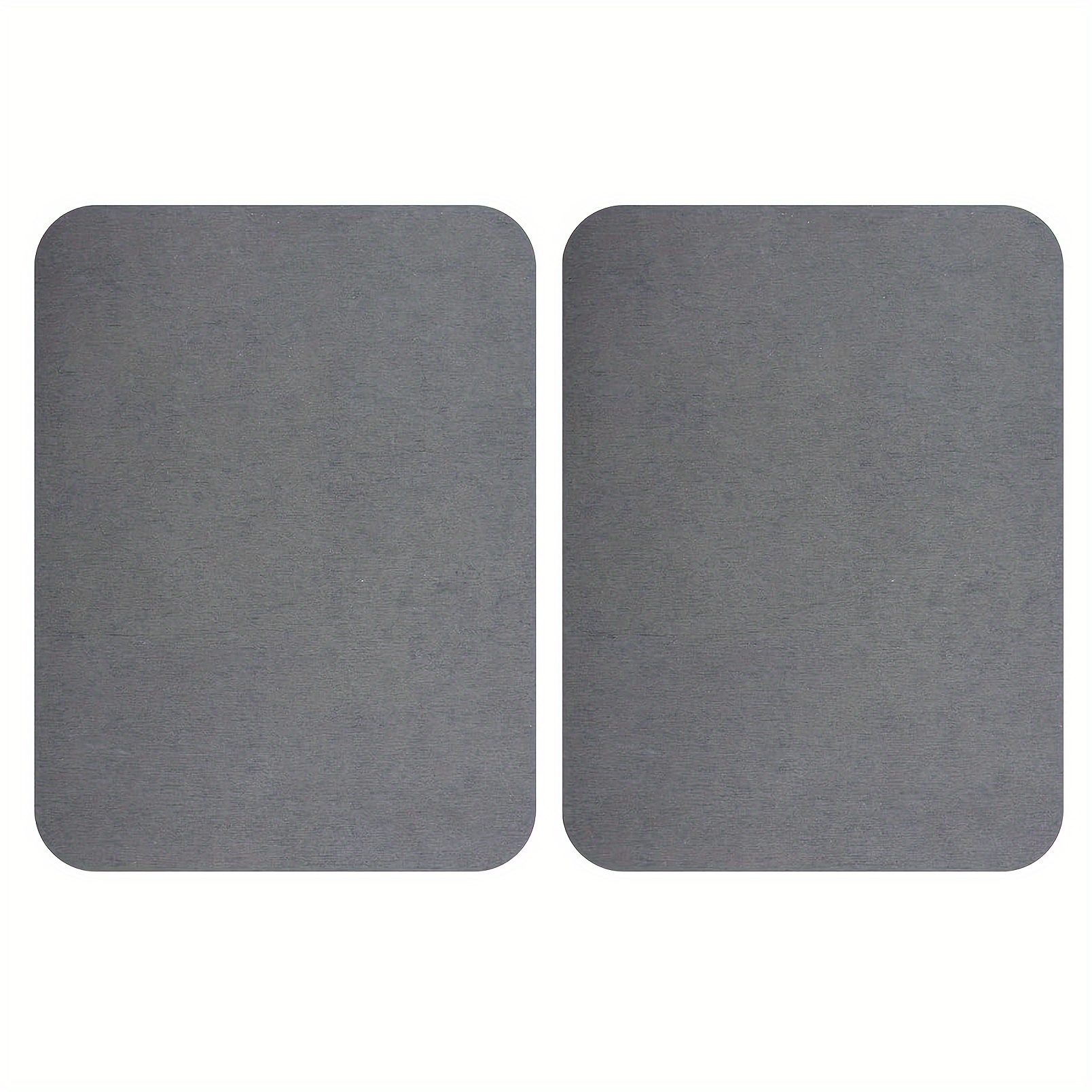 

2 Pack Diatomaceous Stone Dish Drying Mat, Fast-drying Counter Pad For Kitchen, Dark Gray (20 X 15.2 Inch)