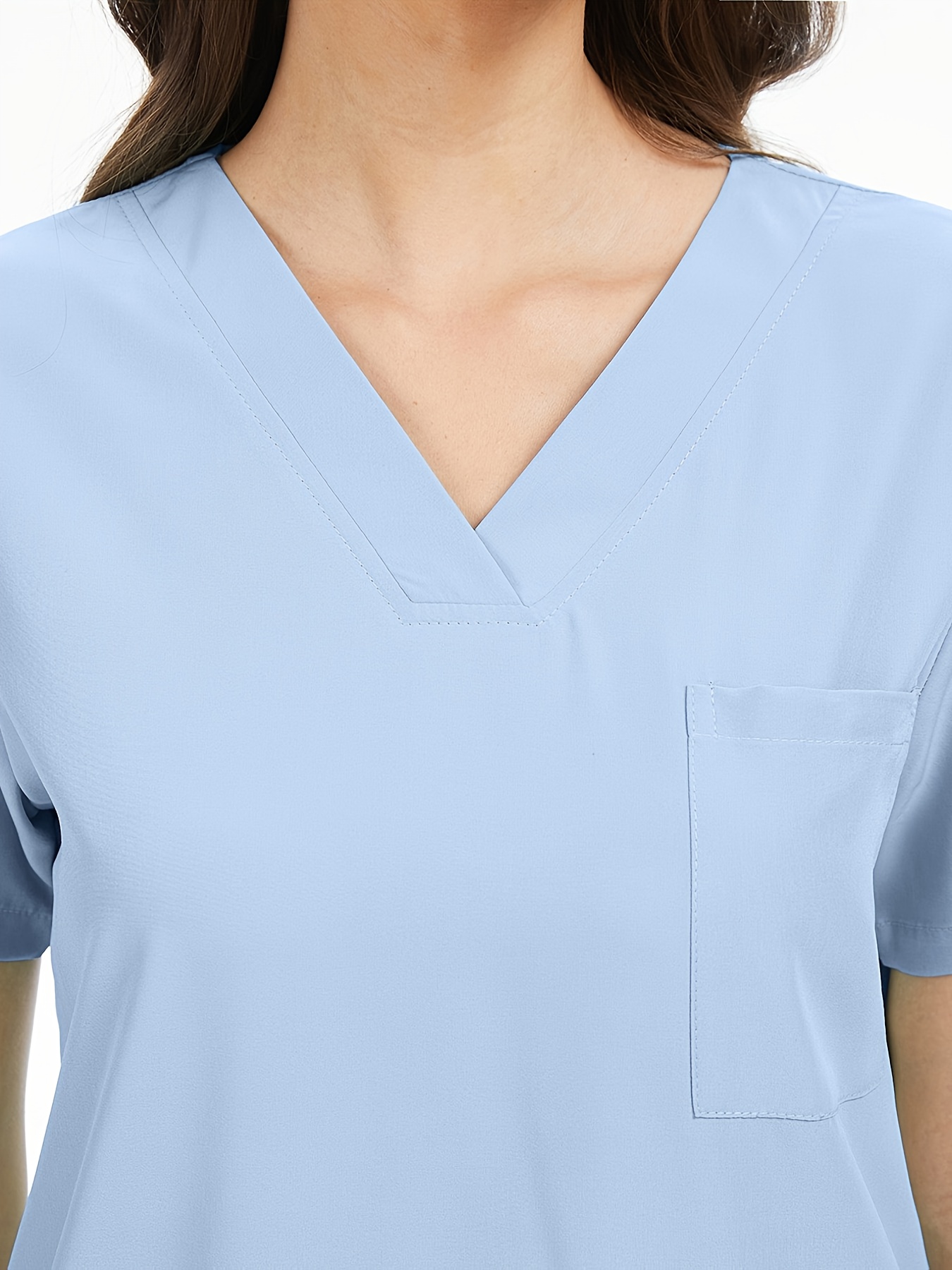 Womens Workwear Short Sleeve Handwashing Oral