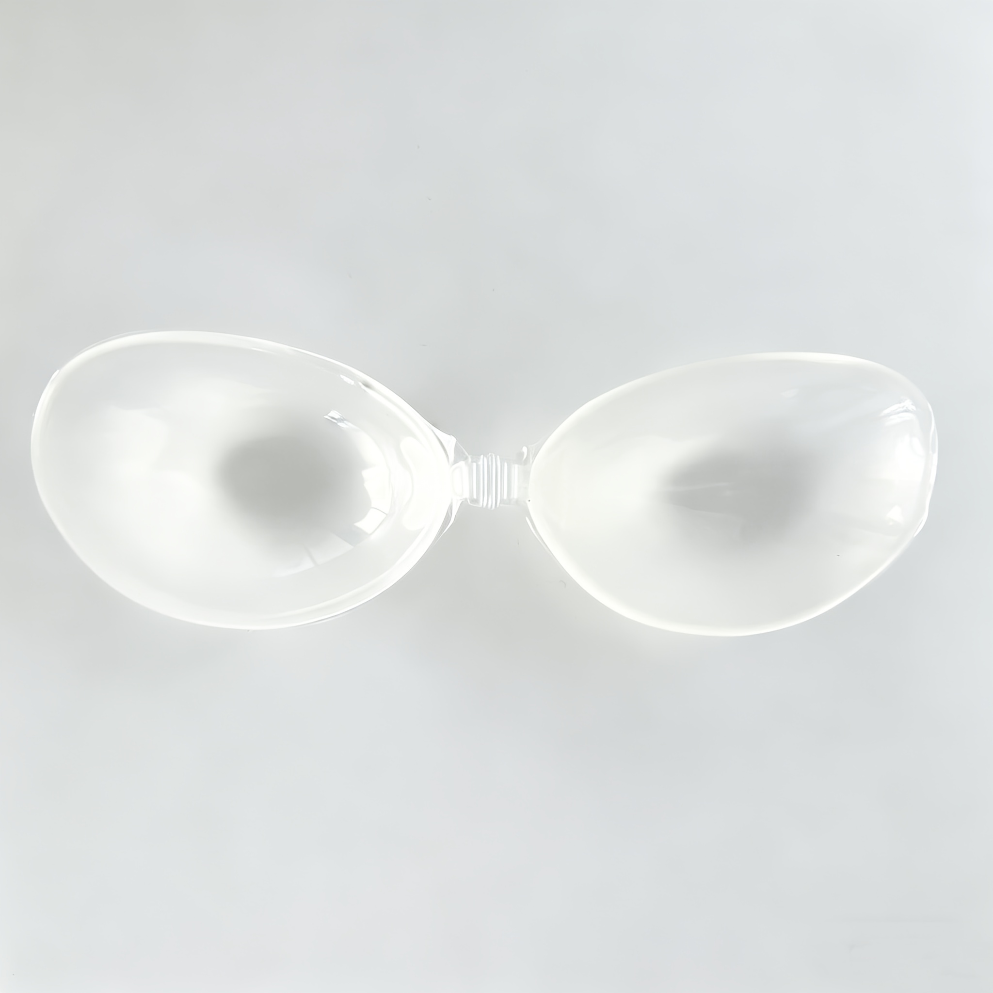 Image of Transparent Classic Chest Anti-sagging Silicone Bra Gathered Non-falling Women's Wedding Dress With Invisible Seamless Self-adhesive Chest Stickers