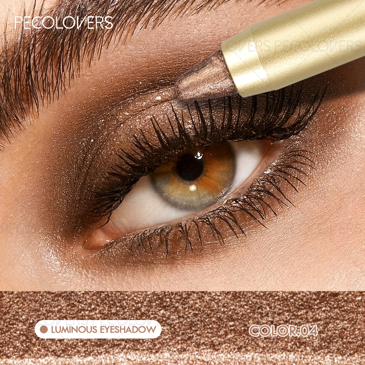 Eyeshadow Stick - Long-lasting, High-gloss Glitter & Matte In Black, Gray, And Mixed Shades