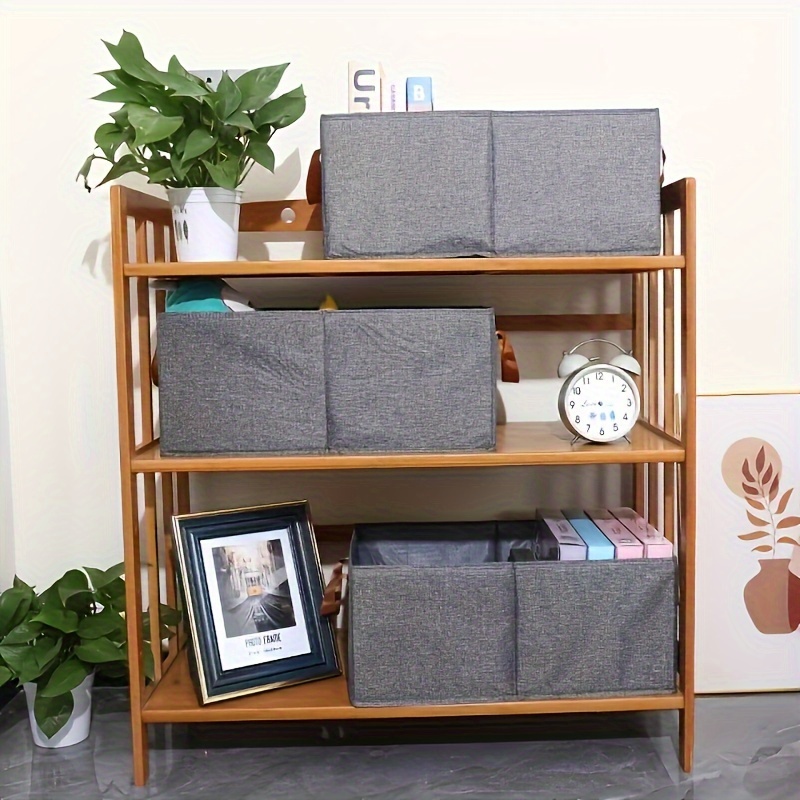 6 Pack Large Capacity Foldable Storage Bins Contemporary