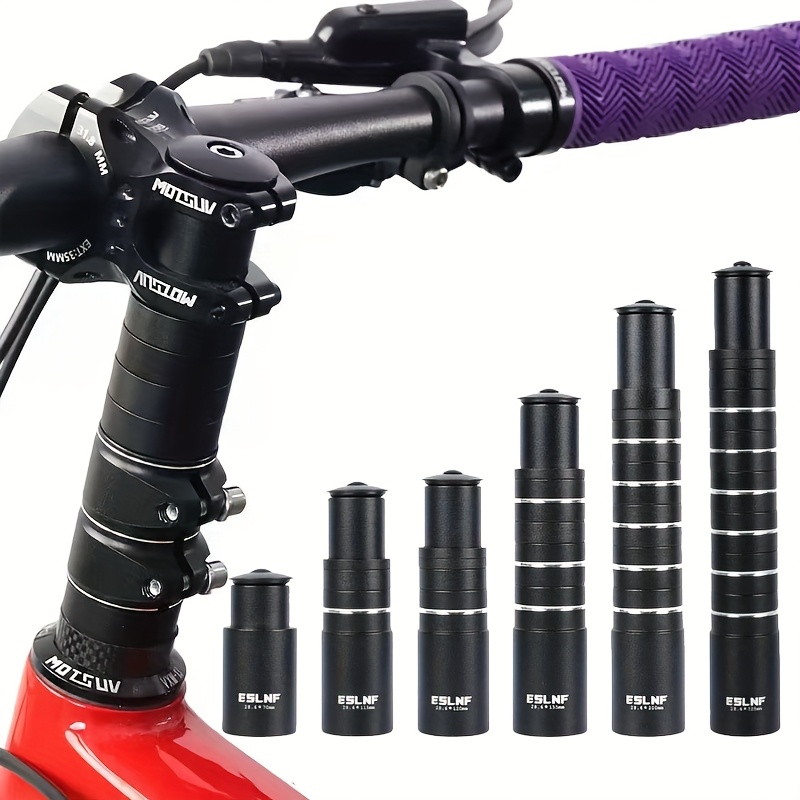 bicycle height booster   bike aluminum alloy invisible handlebar height extension cycling equipment size  