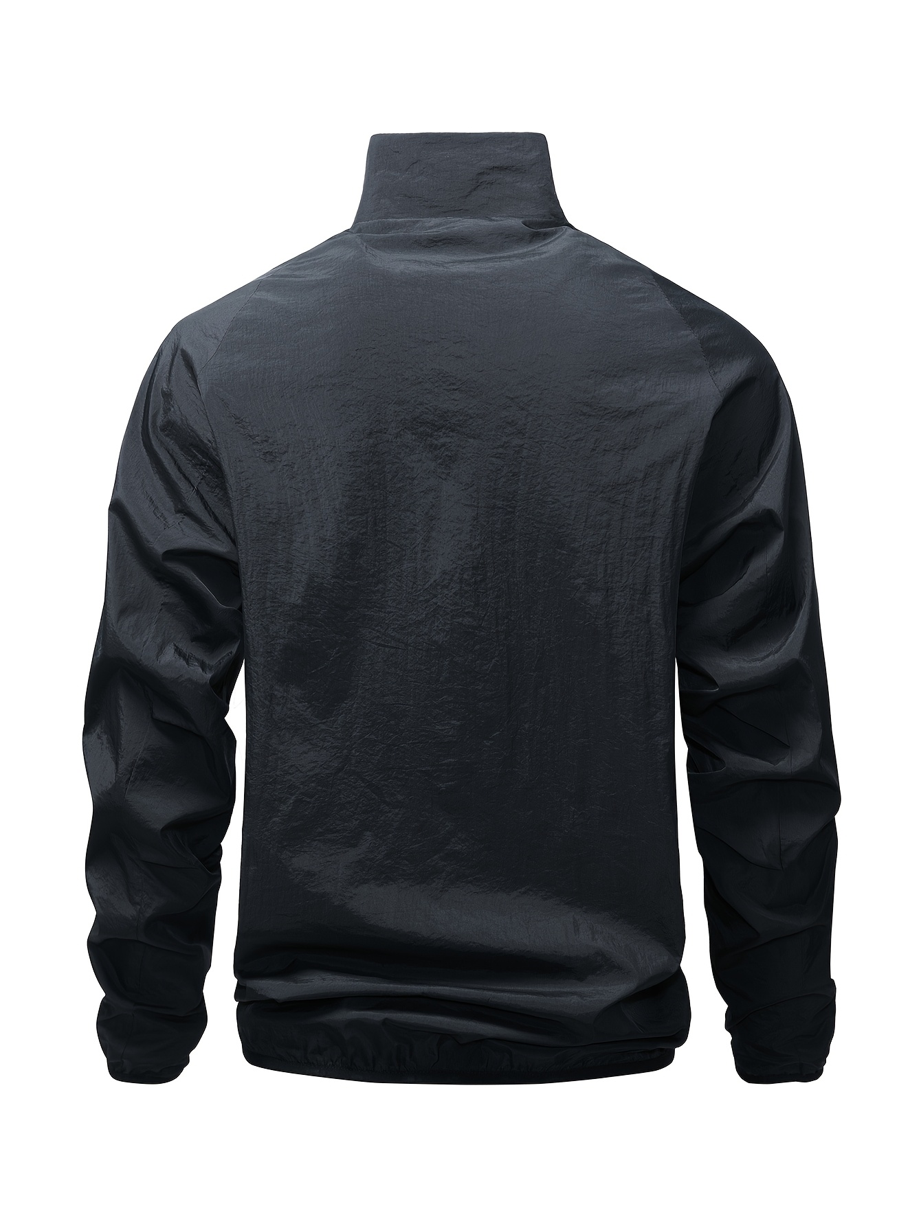 men's plus size lightweight windbreaker jacket casual spring