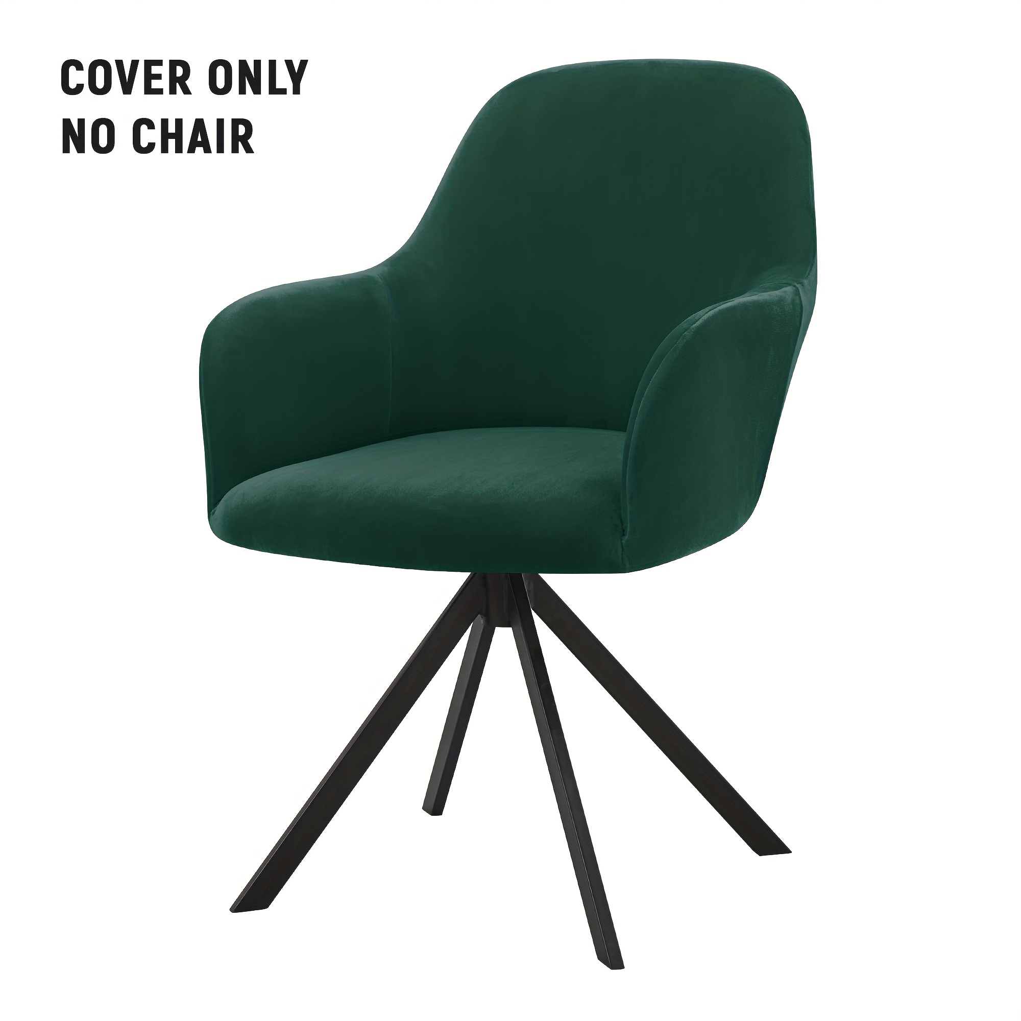 1pc Super All-inclusive Special-shaped High Armchair Cover Office Dining Chair Decoration Protective Cover