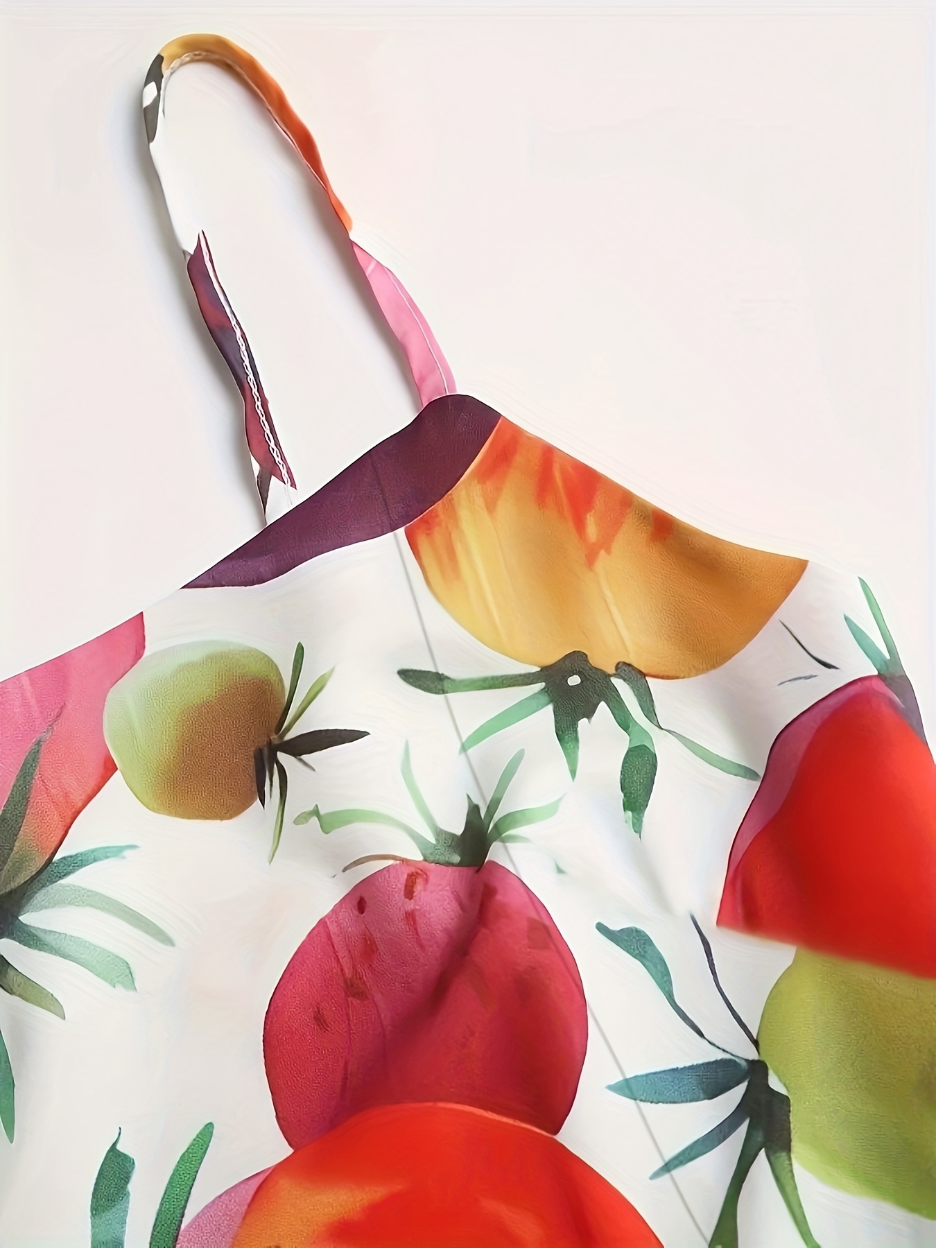 summer fruit maxi slip dress Vivid Eden Women's Summer Beach Vacation Fruit Print Patchwork Slip Dress,  Resort Wear Women Outfits Cruise Outfit For Sundress, One Piece Long,Summer  Dresses