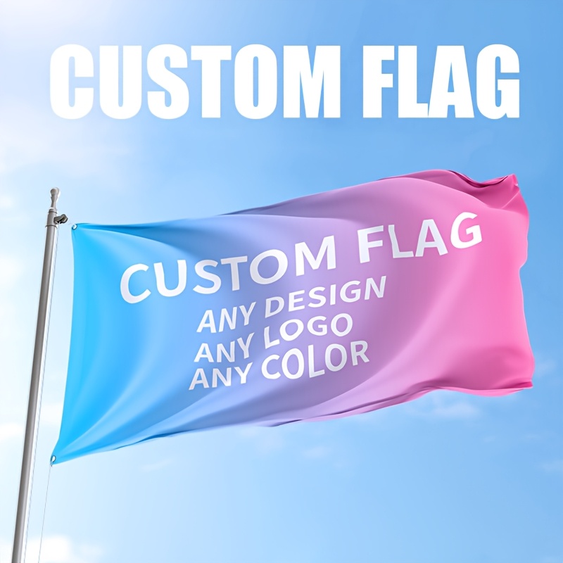 

Custom Photo & Text Outdoor Flag - Polyester, Valentine's, New Year & Christmas Decor | Personalized Banner For Garden, Lawn, Yard & Home | Ideal For Birthdays, Weddings, Graduations