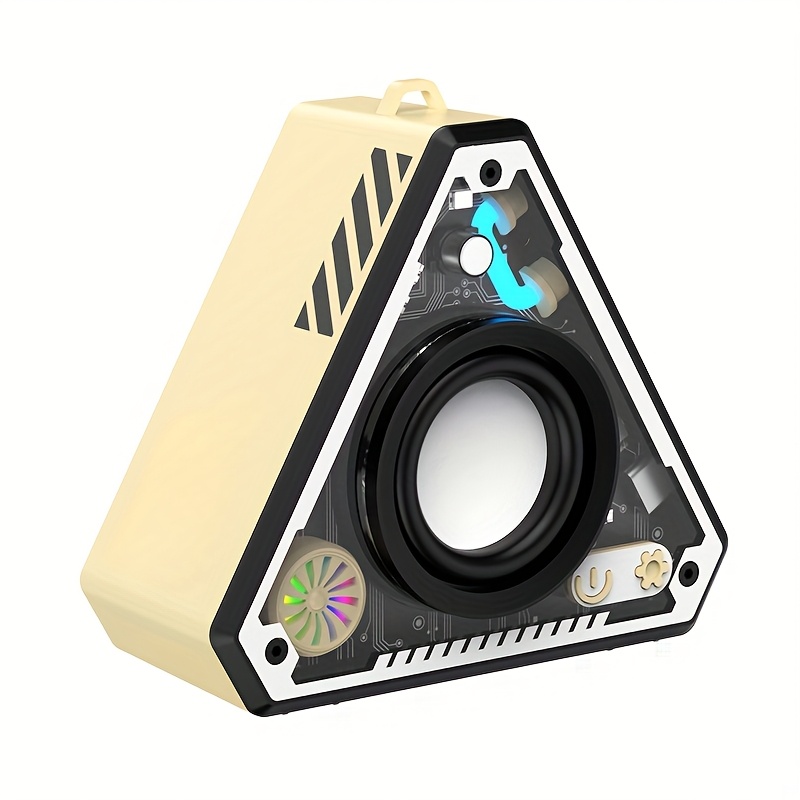 TEMU Wireless Hifi Surround Sound Subwoofer Speakers - 5.2 Channel, Dual Speakers, 36w Power, Portable Outdoor Wireless Speaker With Battery, Usb-c