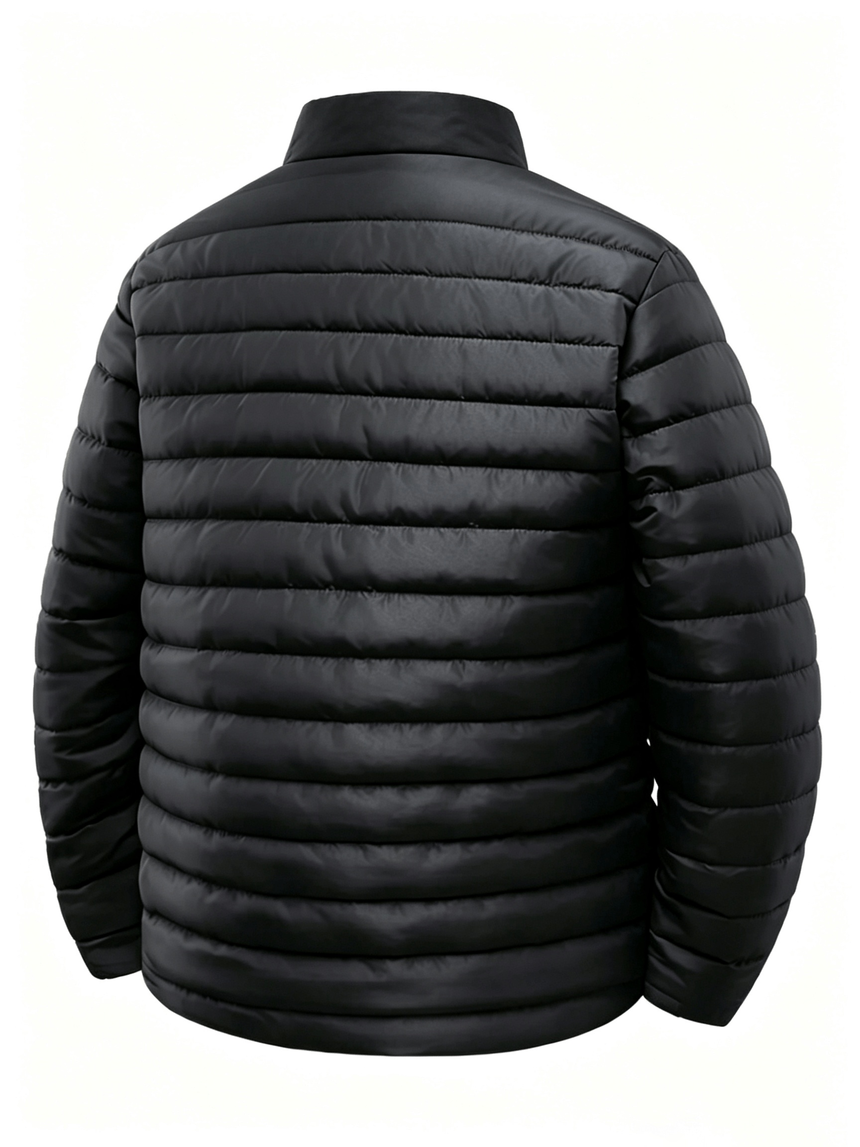 Custom Padded Jacket - Men's Stand Collar Thickened Padded
