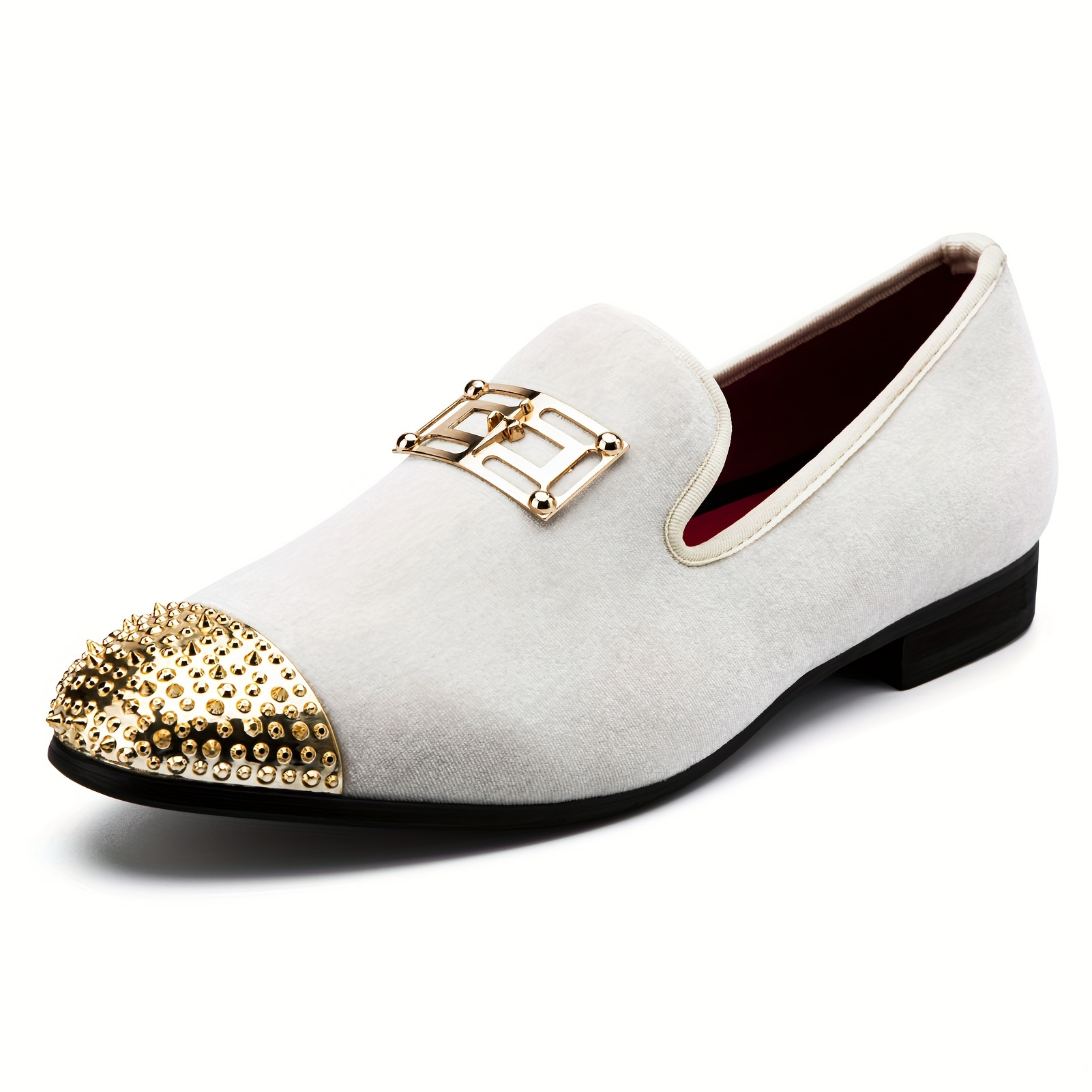 Mocassins Pantoufles Pour Hommes - Semelle Caoutchouc, Intérieur Mémoire De Forme, Sans Lacets