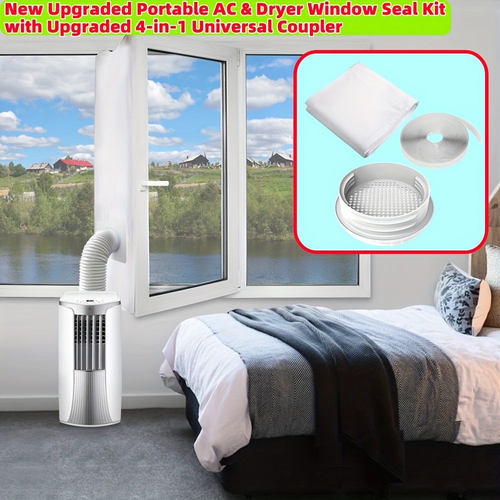 2024 Upgraded Portable Ac Dryer Window Seal Kit With 4 In 1 Universal ...