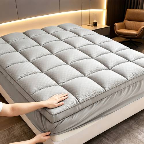 cooling mattress protector suitable for side back sleepers 8 21 inch deep machine washable mattress protector relieves pressure and supports fits all bed frames durable and breathable