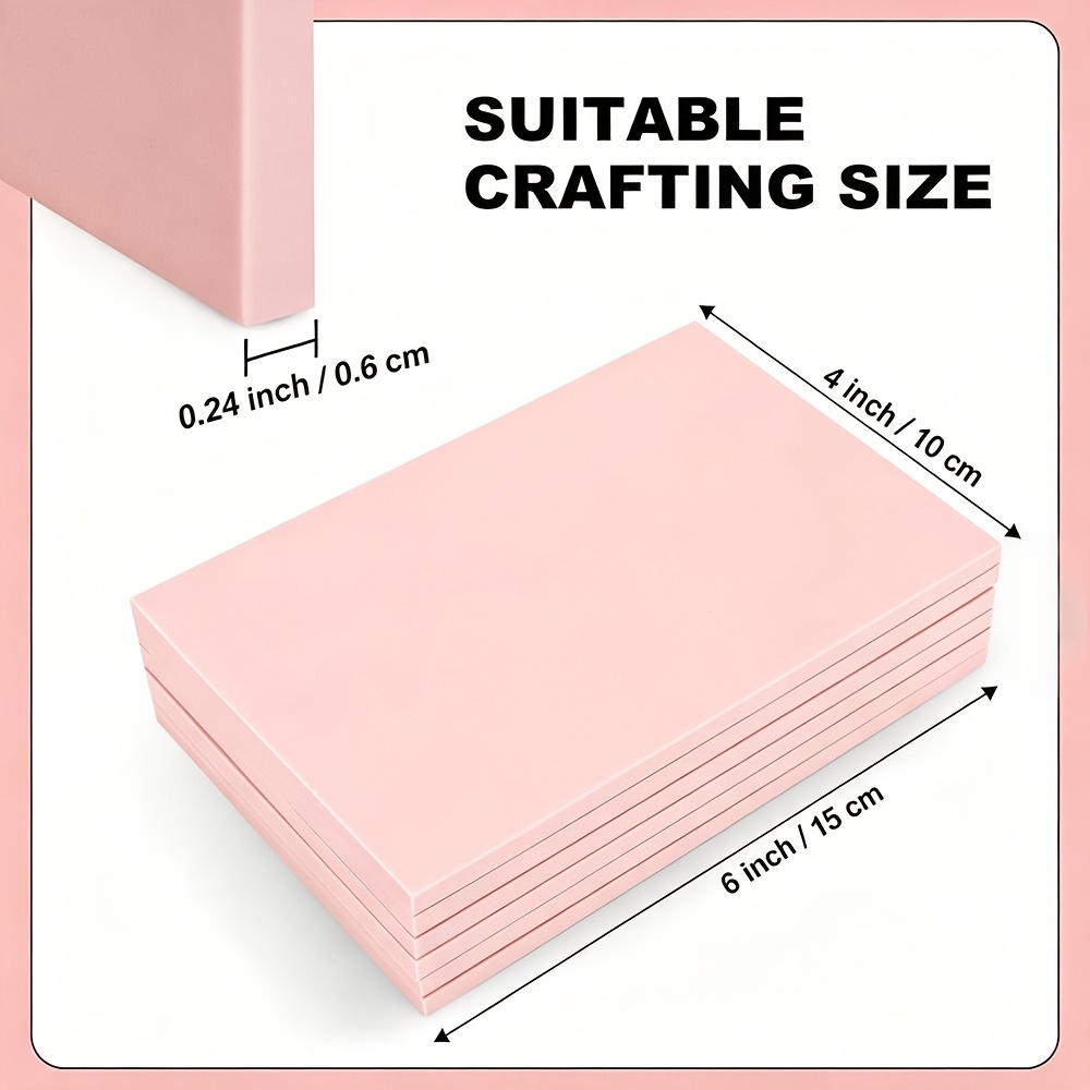 4pcs Rubber Linocut Kit for Printmaking and Stamp Making