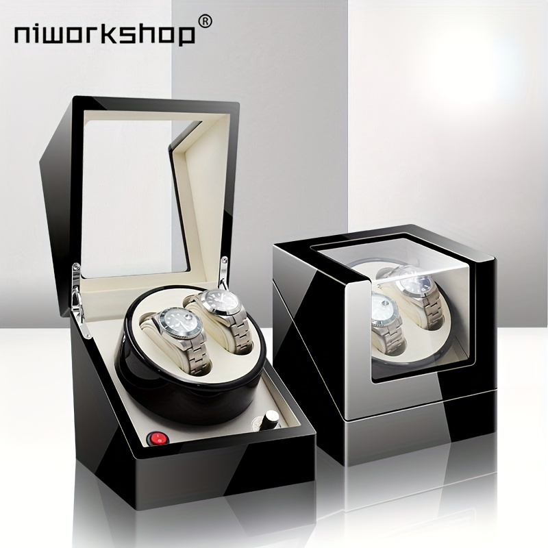 ＼半額SALE／ Automatic Watch Winder Watch Double Watch Winder Wood Shell キーホルダー・アクリルキーホルダー