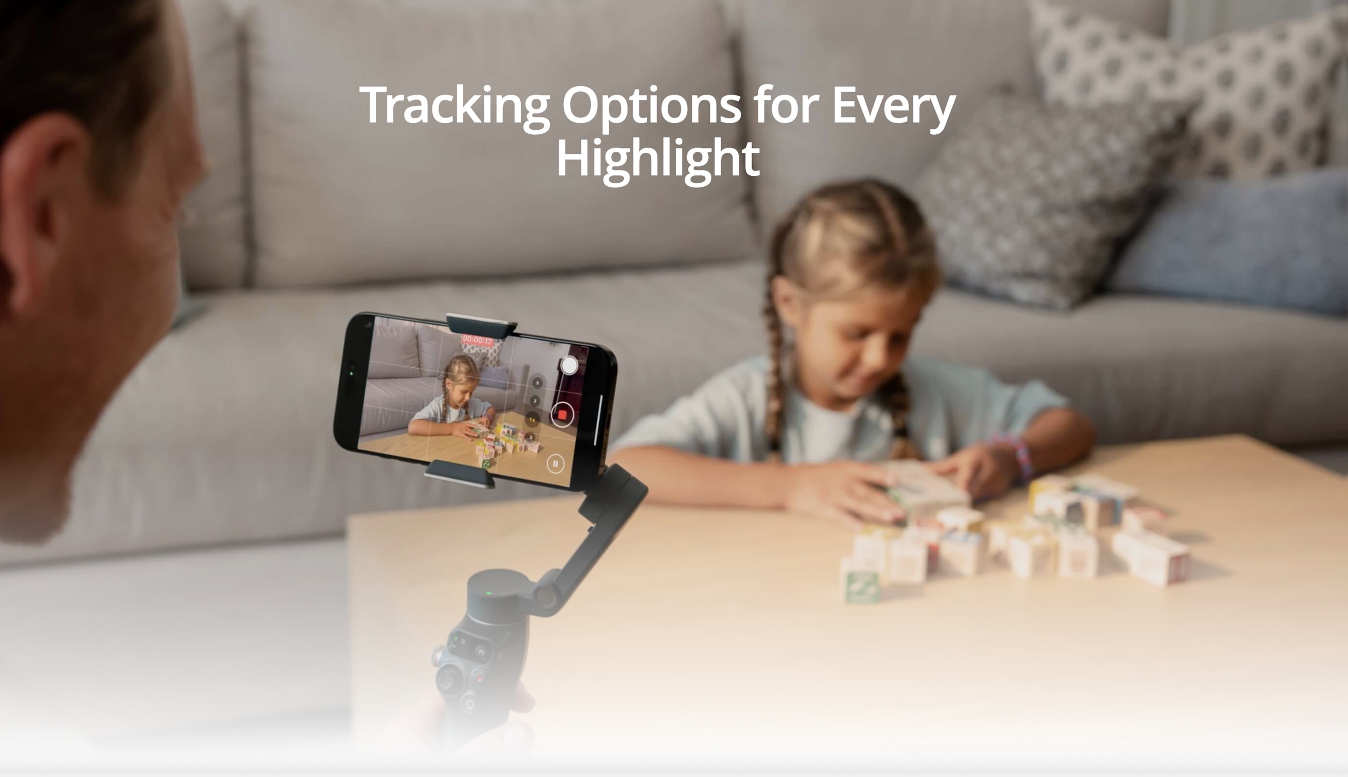 DJI Osmo Mobile 8 Standard Set | Device Only, Direct Phone Connection, Ultra-Comfortable Grip, Low Angle Shots, Built-in Extension Rod and Tripod, 3-Axis Gimbal Stabilization, USB Charging, Wireless, Ideal for Live Streaming, Vlogging, Recording