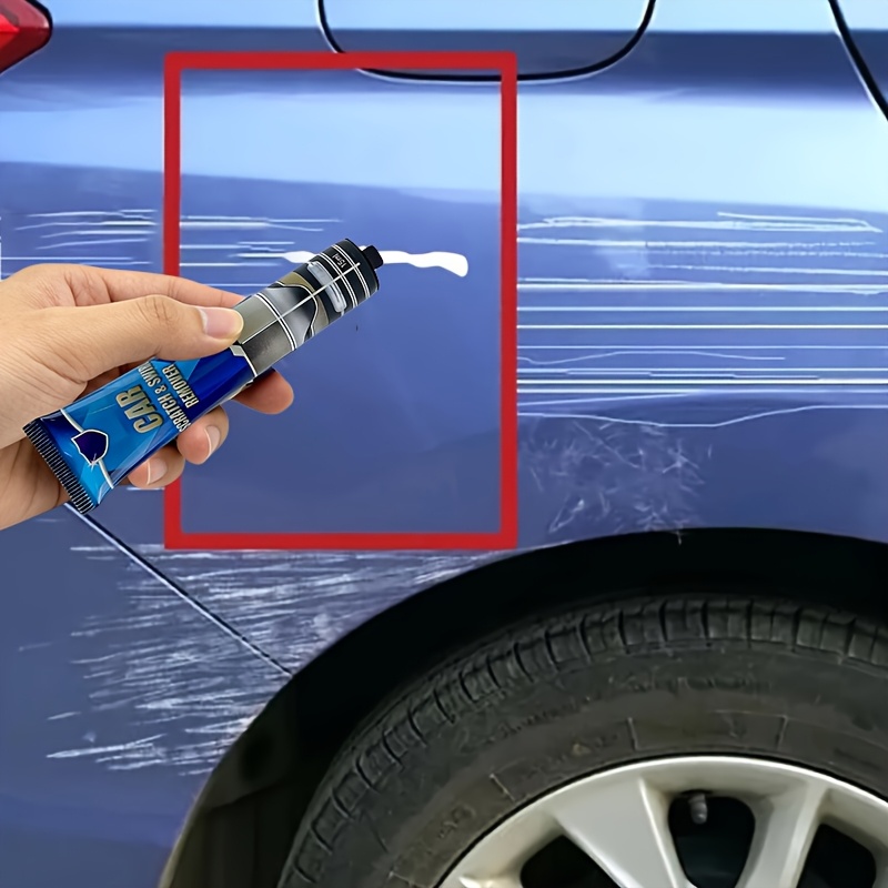 【車の傷消しキット】簡単！一分で光沢を取り戻す！あらゆる塗装色に対応！