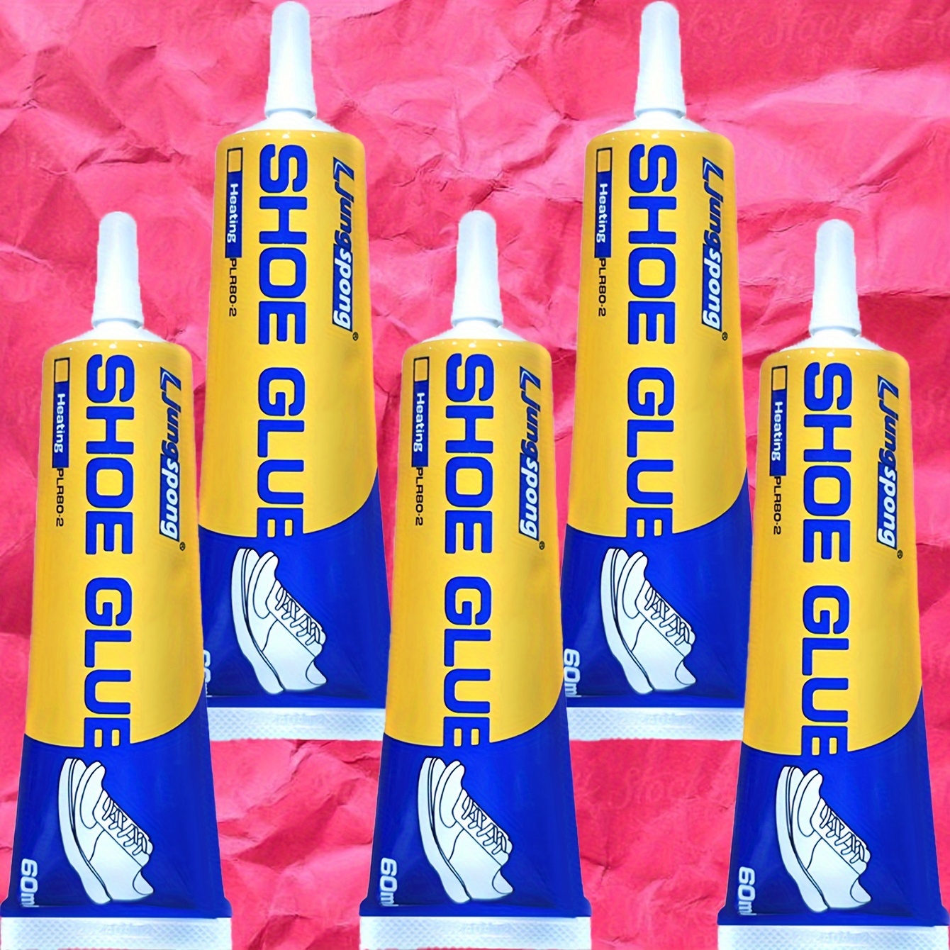 

5pcs 60ml Premium Shoe Glue - Special For Athletic & Casual Shoes - Waterproof, Strong , Fast-setting Home & Outdoor Repair Tool