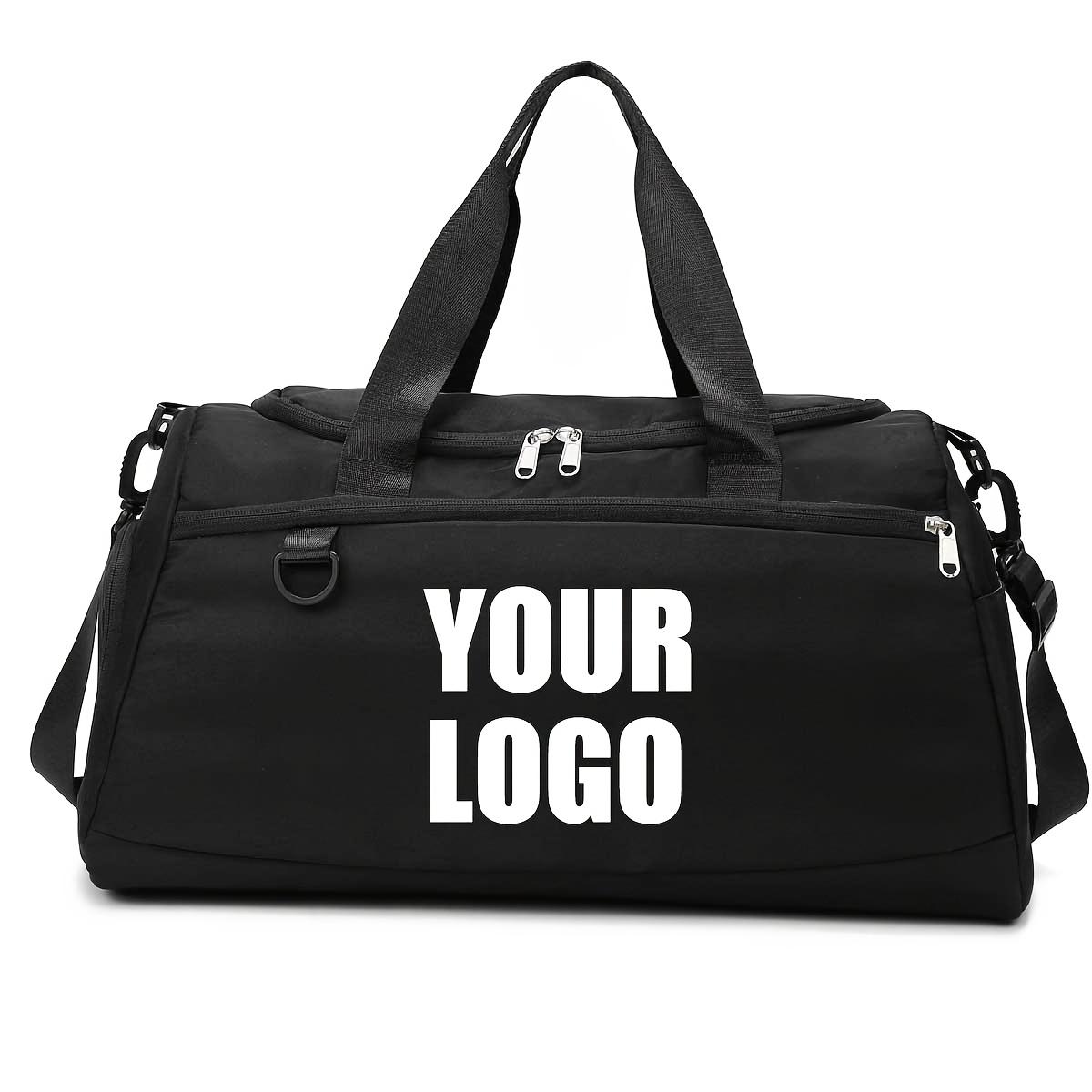 E-shop Personalisierbare Damen-Sporttasche mit individuellem NAMEN/LOGO/FOTO, großzügiges Fassungsvermögen. Inklusive separatem Schuhfach