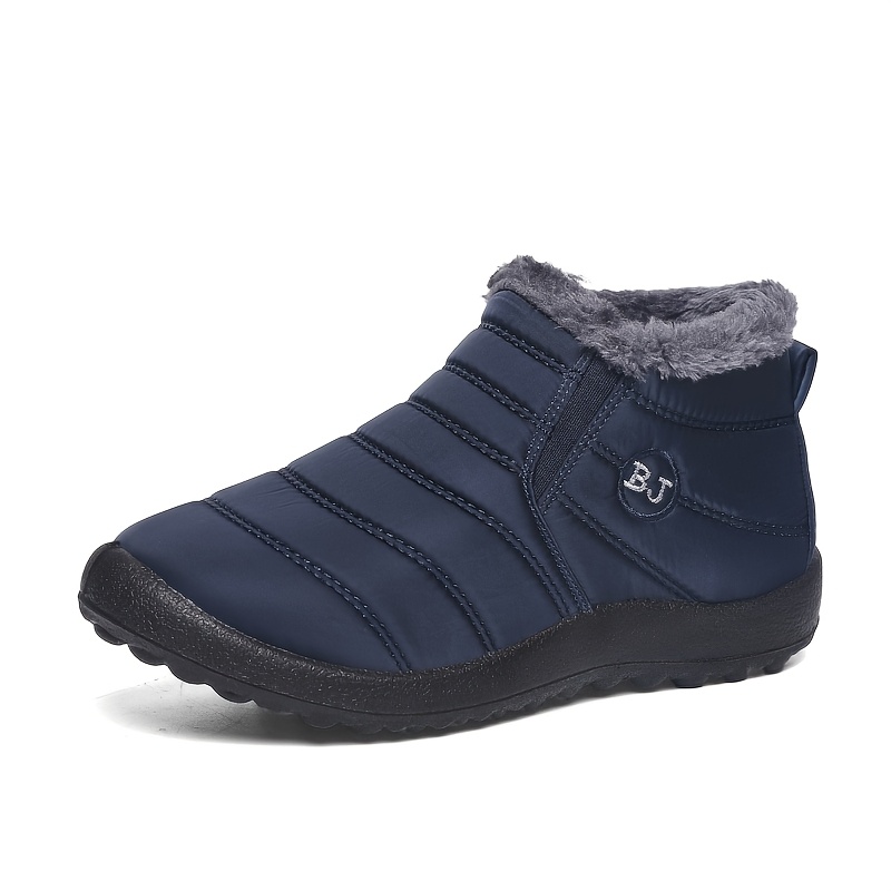Men and Women Warm Plush Lined Winter Boots for Daily Wear