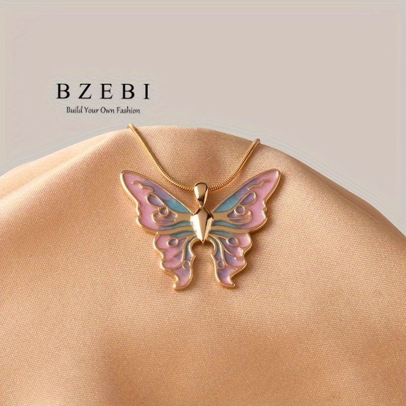 Ladies' Butterfly Pendant Necklace, Elegant Gift