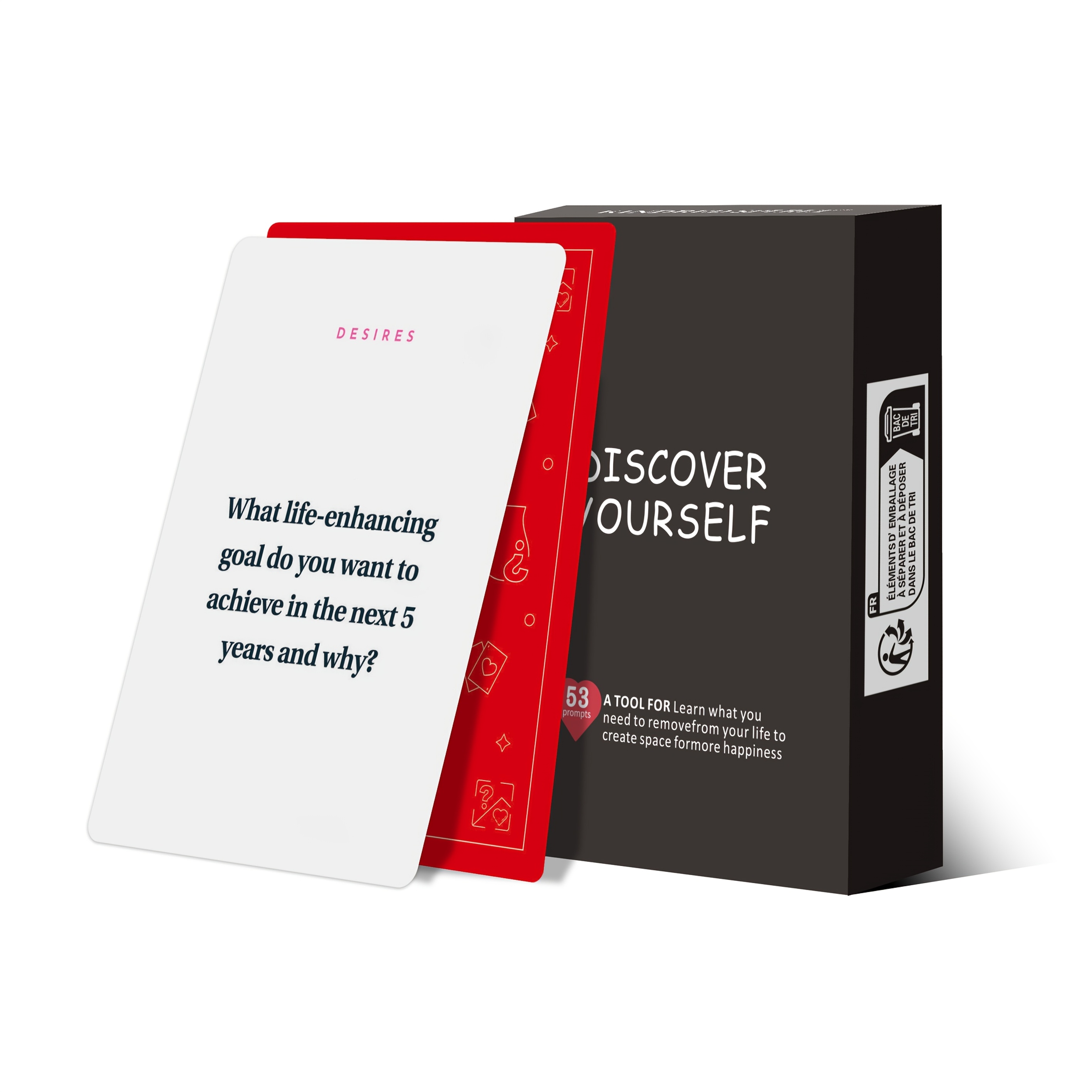 [1 Box Adult Game] 18+ Adult Tabletop Games 1 Box Discover Yourself Game Cards | A Tool to Recognize What You Need in Your Life Physical Objects | A Perfect Gift for Friends for Halloween, Christmas