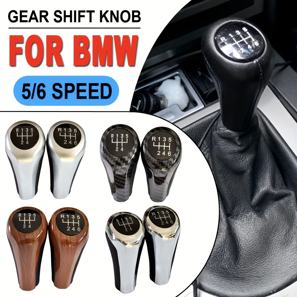 

Wooden Gear Shift Knob For Bmw , Abs Resin, 5/6 , Fits E90 E91 E92 E93 E30 E36 E46 F30 E60 E61 E28 E34 Z4 E85 E86 X5 E53 X6, Car Part