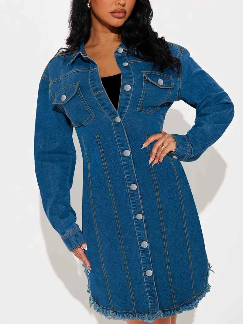 denim bodycon dress outfit Denim Bodycon Dresses