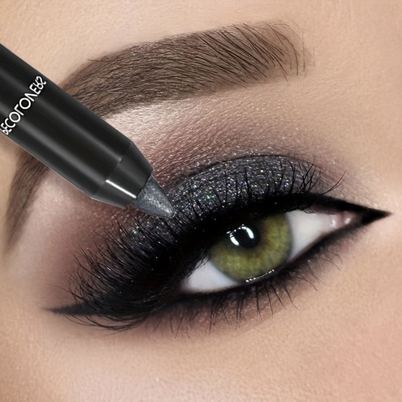 Sequin Eyeshadow Pencil Waterproof Diamond Glitter Highlighter Stick Eyeliner Pen Korean Makeup Cosmetics