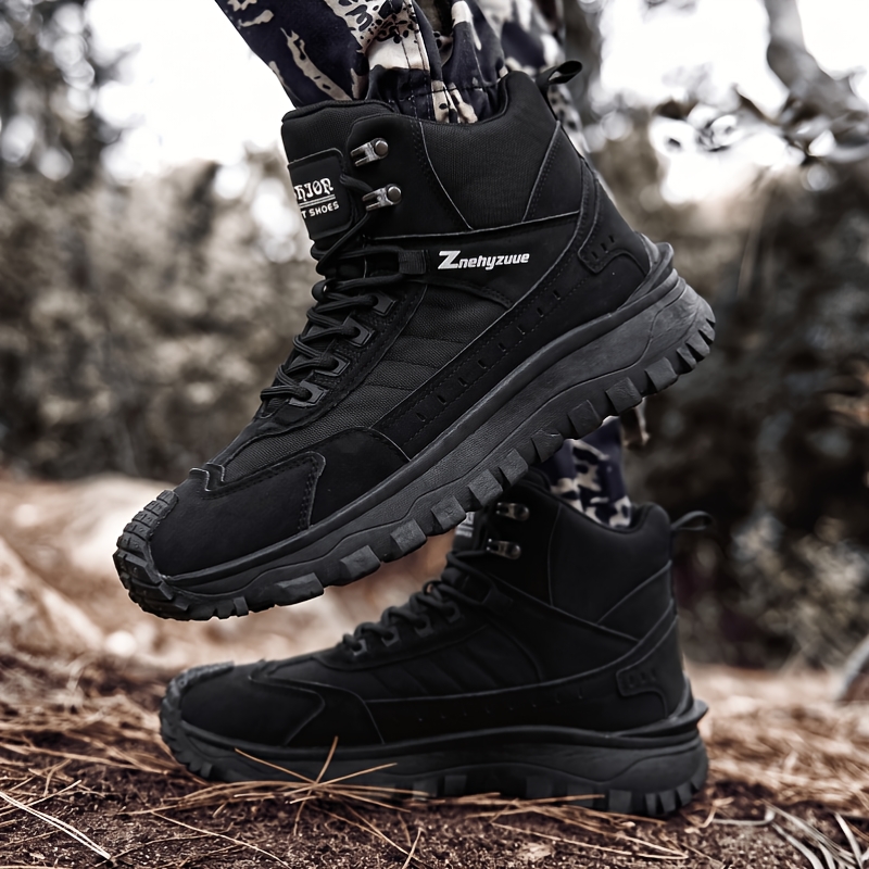 Women's Plus Size Wide Width Casual Sneakers, Lightweight Hiking Boots
