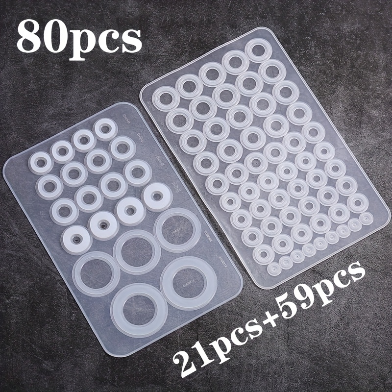 21/59/80pcs Sealing Ring Repair Kit For , Water Heater And Pipe - Plumbing O-ring Gasket Set For Kitchen, Bathroom, Water Meter