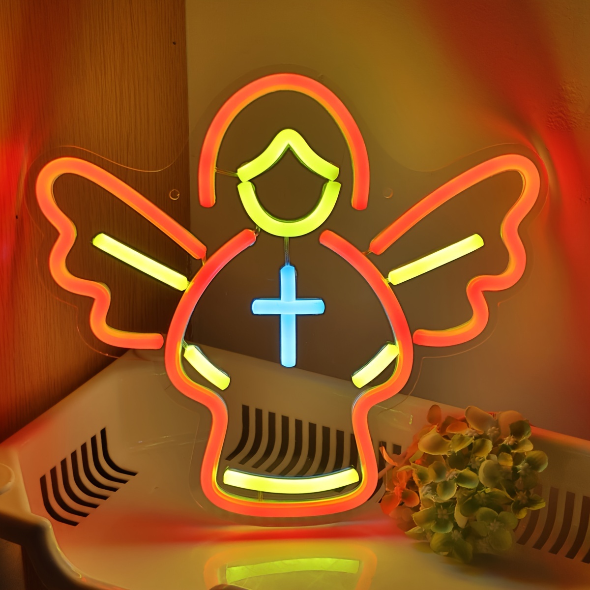 Adorable Bright “You & Me” LED Light buy Sign Wall Decoration