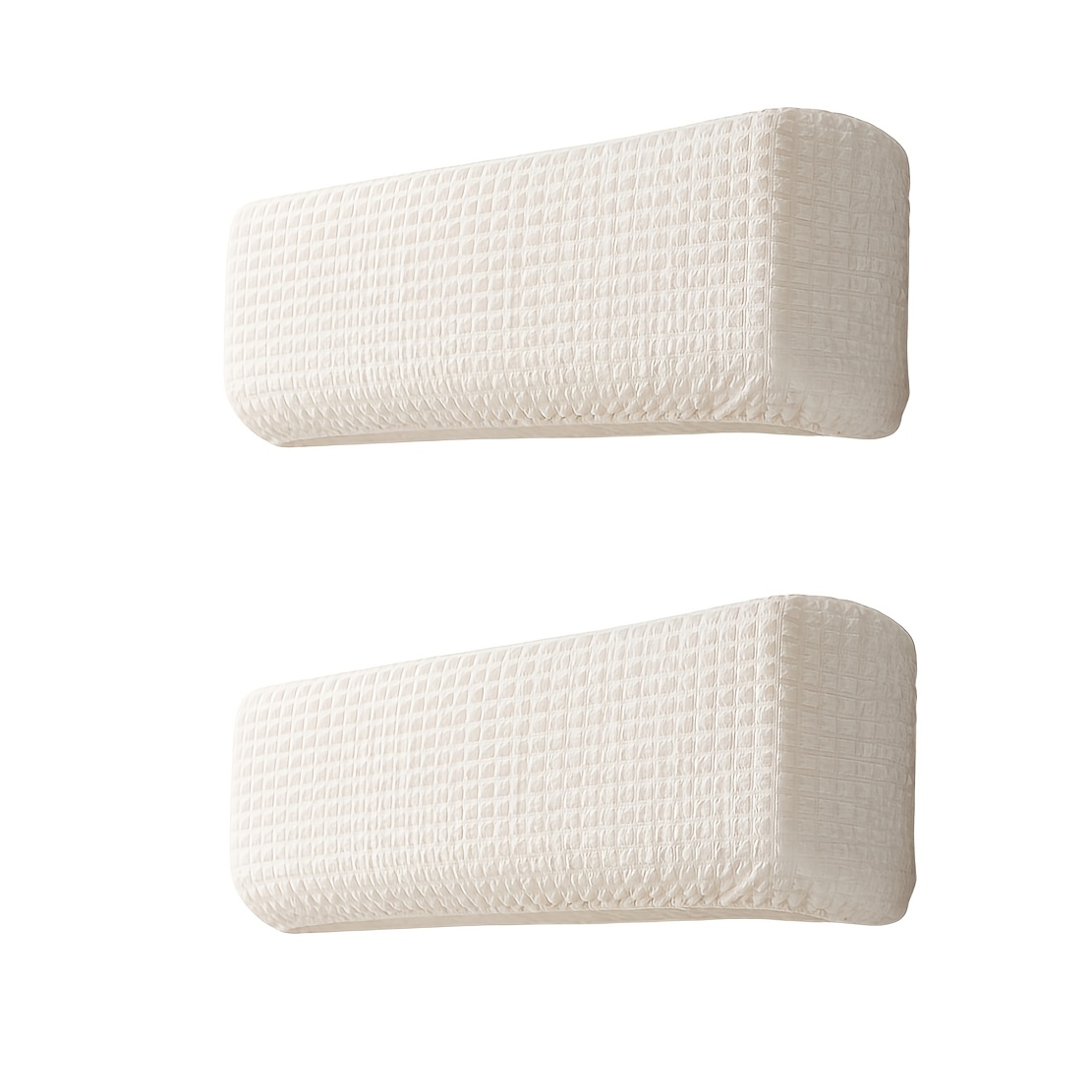 TEMU 2pcs 1pc Air Conditioner Protective Cover With Elastic Straps For Wall-mounted Universal Indoor Full Enclosure Isolation Cover For Household Air