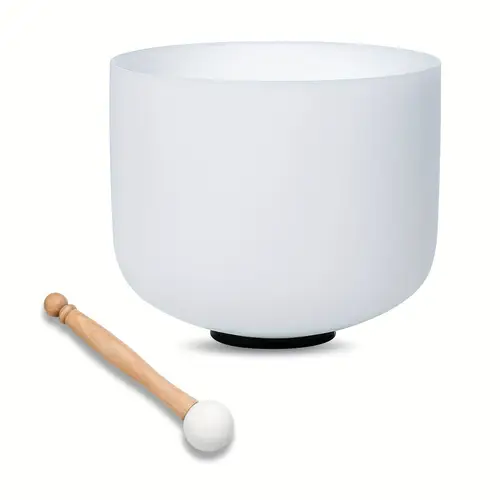 quartz singing bowl 10 inch for mindfulness sound bowl with mallet