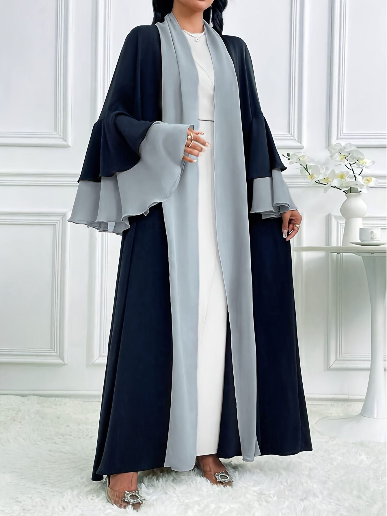 Estilo Arabe Ropa Arabe De Mujer Elegante Vestido De Invierno