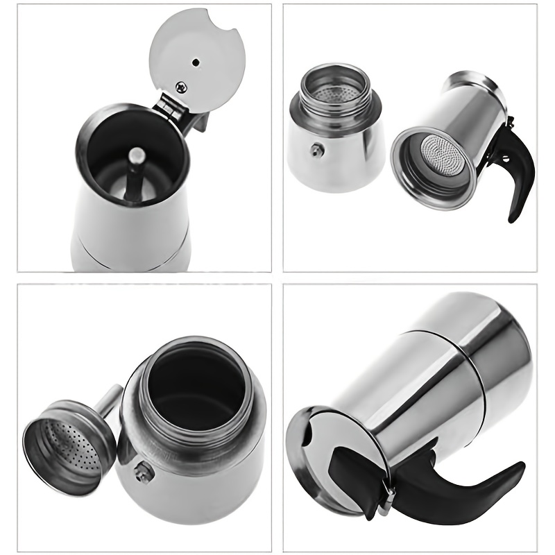 Stainless Steel Coffee Pot Percolator for Stovetop Brewing