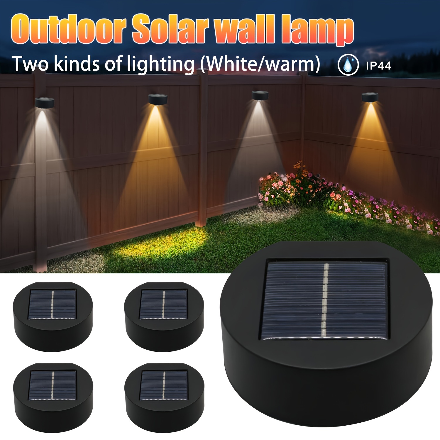 

1pc Led Wall , Led Wall , 2 , , , Lawn, , , , , , , Wall